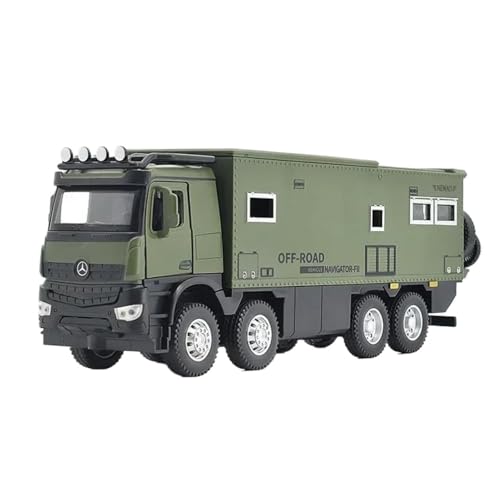 Modellauto im Maßstab 1:24 for Nomadic Offroad-RV-Modell, Rollstuhl-Gummireifen Mit Licht Und Musik-Wagenmodell Fertiges Automodell(Green) von BOFSMXXNP
