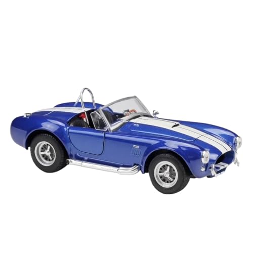 Modellauto im Maßstab 1:24 for Shelby Cobra Diecast 427 SC Legierung Vintage Auto Metall Druckguss Sammler Maßstab Fahrzeug Modell Fertiges Automodell(Blue) von BOFSMXXNP