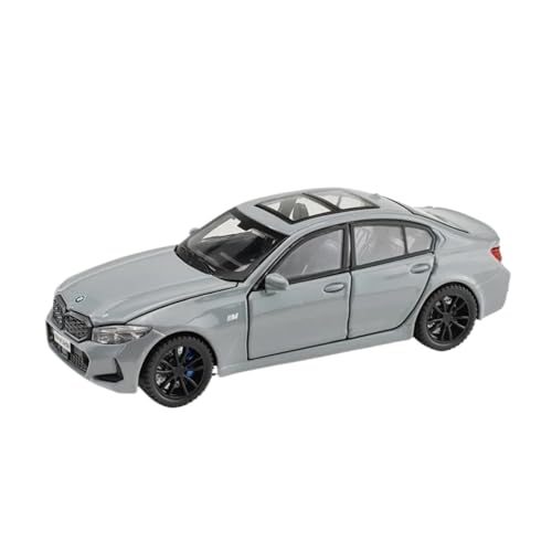 Modellauto im Maßstab 1:32 for BMW 320i Limousine Miniatur-Druckguss-Automodell Mit Sound- Und Lichttüren for Öffnen Fertiges Automodell(Titanium) von BOFSMXXNP