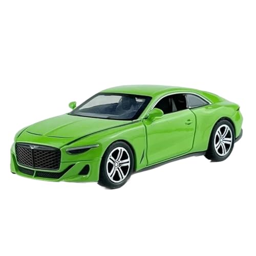 Modellauto im Maßstab 1:32 for Bentley Mulliner Sportwagen Mit Sound- Und Licht-Feedback Automodell Ornamente Sammlung Mittelkonsole Dekoration Fertiges Automodell(Green Boxed) von BOFSMXXNP