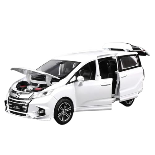 Modellauto im Maßstab 1:32 for Honda Odyssey Automodell Legierungsauto Druckgussmodell Autosammlung Fertiges Automodell(White) von BOFSMXXNP