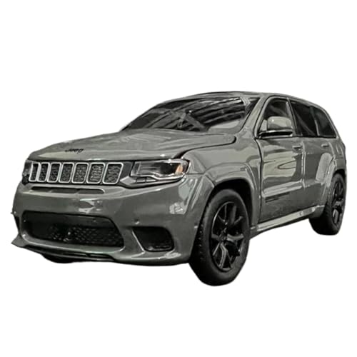 Modellauto im Maßstab 1:32 for Jeep Grand Cherokee Legierung Geländewagen Auto Modell Auto Metall Automodell Fertiges Automodell(Titanium) von BOFSMXXNP