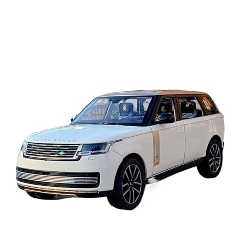 Modellauto im Maßstab 1:32 for Land Rover Range Rover Legierung Auto Metall Sammlung Modellauto Fertiges Automodell(White) von BOFSMXXNP