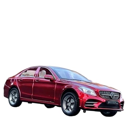 Modellauto im Maßstab 1:32 for Mercedes-Benz C-Klasse C260L Legierung Automodell Druckguss Metall Automodell Simulation Ton Und Licht Fertiges Automodell(Red) von BOFSMXXNP