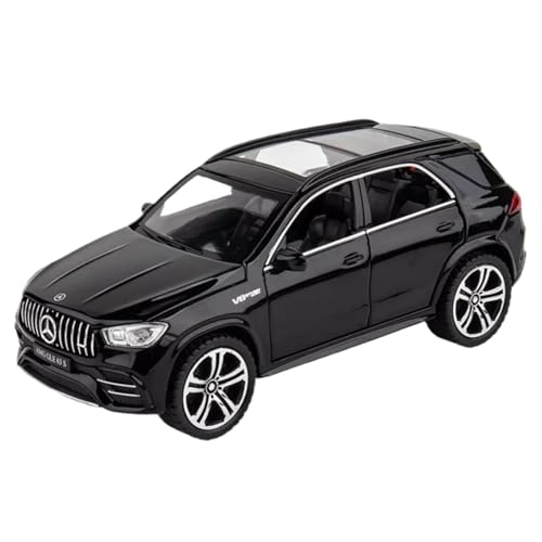 Modellauto im Maßstab 1:32 for Mercedes-Benz Maybach S650 GLE63S Miniauto Druckgussmodell Sound- Und Licht-Rückziehauto Fertiges Automodell(GLE63S Black) von BOFSMXXNP