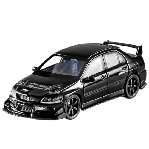 Modellauto im Maßstab 1:32 for Mitsubishi Evolution EVO IX 9 Rennwagenmodell Aus Druckgussmetall Fertiges Automodell(Black) von BOFSMXXNP