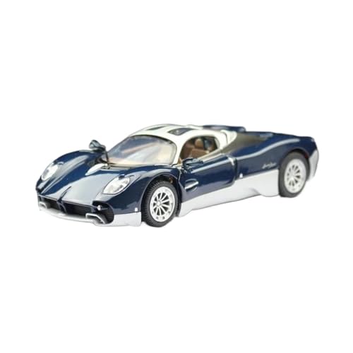 Modellauto im Maßstab 1:32 for Pagani Utopia Legierung Modell Druckguss Metall Modell Simulation Sound Und Licht Sammlung Ornamente Fertiges Automodell(Blue A) von BOFSMXXNP