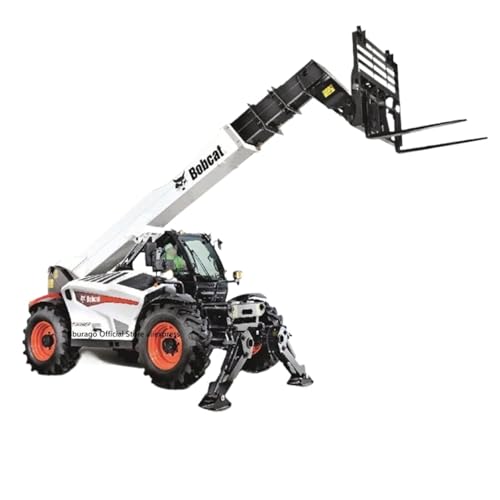 Modellauto im Maßstab 1:50 T40.180SLP Teleskop-Gabelstapler-Handler Mit Palettengabel-Automodell, Exquisite Sammlungsornamente Fertiges Automodell(A) von BOFSMXXNP