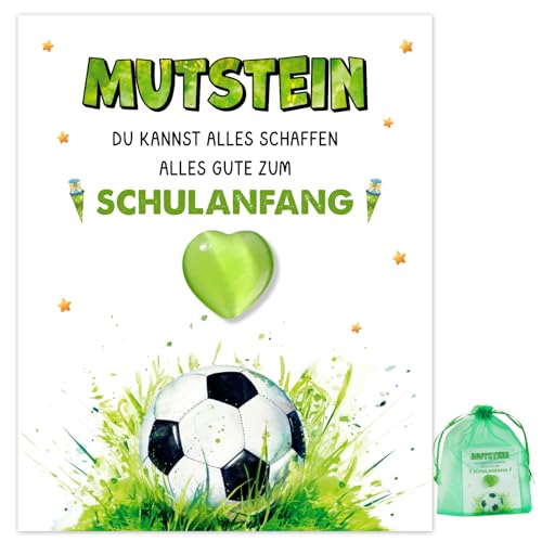 BOFUNX Mutstein Einschulungsgeschenk Schulkind Geschenk, Mutstein + Karte + Organzasäckchen, Schulanfang Schulstart Geschenk Schultüte Geschenk Schultüte Füllung BOFUNX Mutstein Einschulungsgeschenk Schulkind Geschenk, Mutstein + Karte + Organzasäckchen, Schulanfang Schulstart Geschenk Schultüte Geschenk Schultüte Füllung von BOFUNX