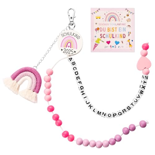 BOFUNX Rechenkette Schulkind 2025 Rechenhilfe ABC Rechenkette Jungen Mädchen Schulanfang Einschulung Geschenke Schultüte Füllung BOFUNX Rechenkette Schulkind 2025 Rechenhilfe ABC Rechenkette Jungen Mädchen Schulanfang Einschulung Geschenke Schultüte Füllung von BOFUNX