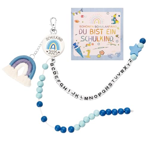 BOFUNX Rechenkette Schulkind 2025 Rechenhilfe ABC Rechenkette Jungen Mädchen Schulanfang Einschulung Geschenke Schultüte Füllung BOFUNX Rechenkette Schulkind 2025 Rechenhilfe ABC Rechenkette Jungen Mädchen Schulanfang Einschulung Geschenke Schultüte Füllung von BOFUNX