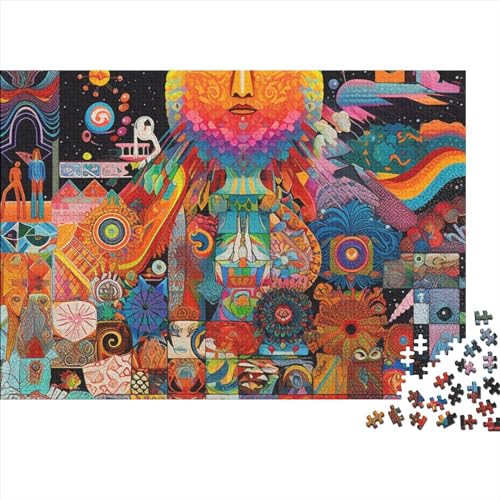 The Art of Fantasy IllustrationPuzzle 500 Teile,Puzzles Für Erwachsene, Impossible Puzzle, Colorful CollagesPuzzle Farbenfrohes Legespiel,farbenfrohes Legespiel 500pcs (52x38cm) von BOHHO