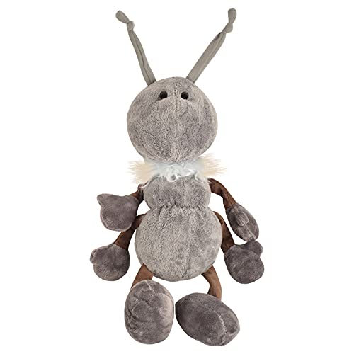 BOHS Kuschelige Plüschameise mit Schal - Weiches, 25cm Stofftier-Insekt - Perfektes Spielzeug für Kinder von BOHS