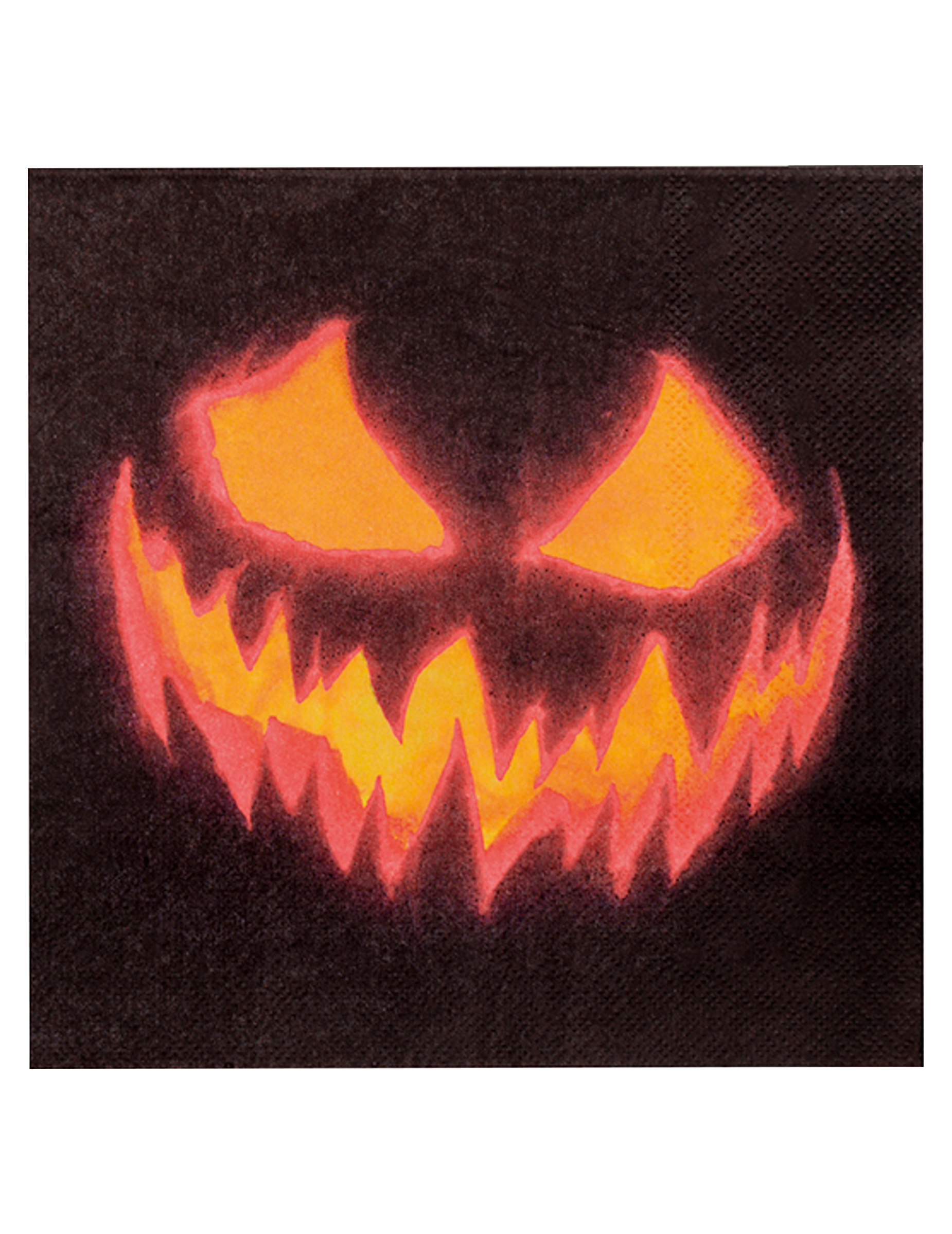 12 Horrorkürbis-Servietten Halloween-Dekoration schwarz-orange 33x33cm 12 Horrorkürbis-Servietten Halloween-Dekoration schwarz-orange 33x33cm von BOLAND BV