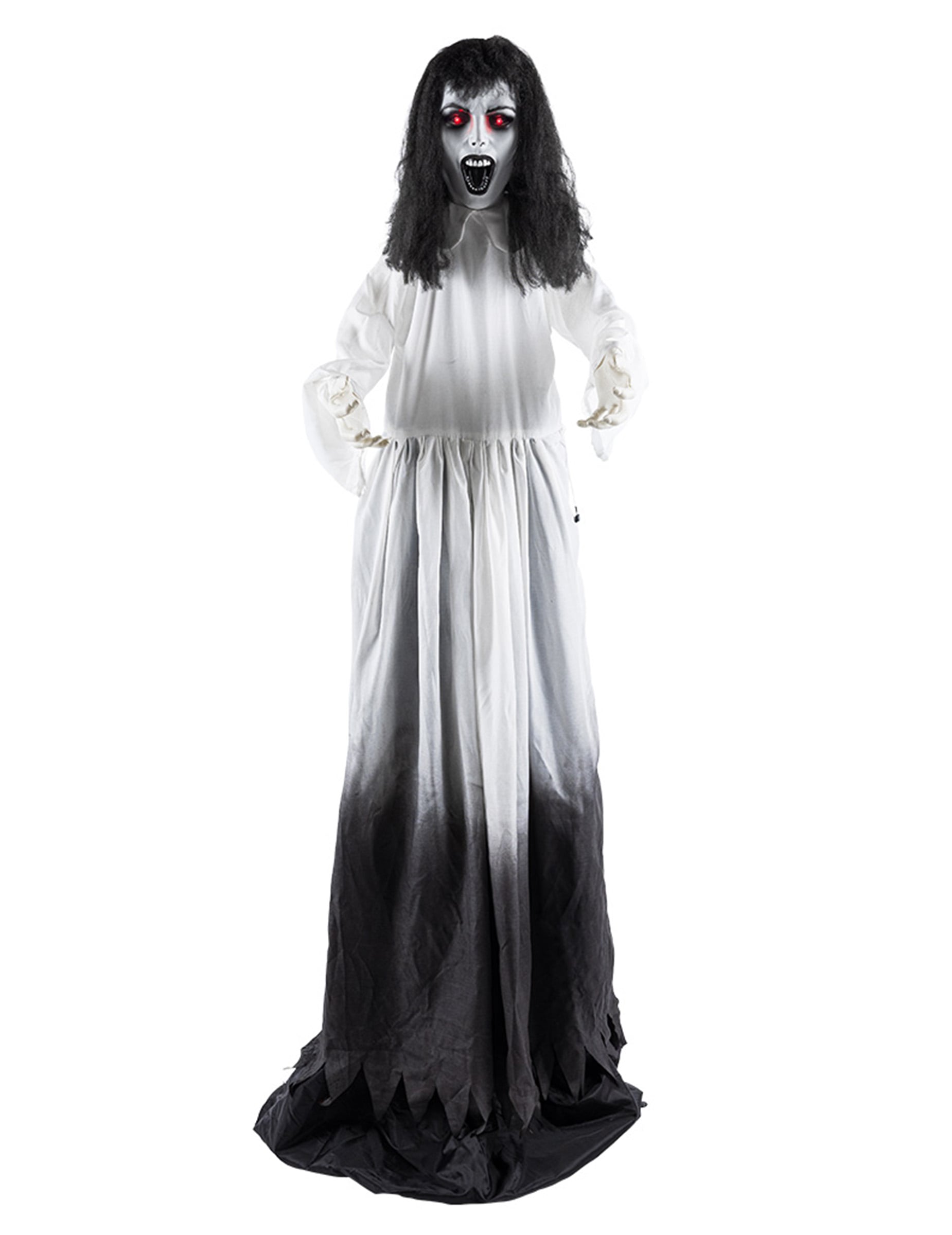 Animierte ausfahrbare Geisterwitwe Halloween-Deko 190-225cm mit Bewegung Animierte ausfahrbare Geisterwitwe Halloween-Deko 190-225cm mit Bewegung von BOLAND BV