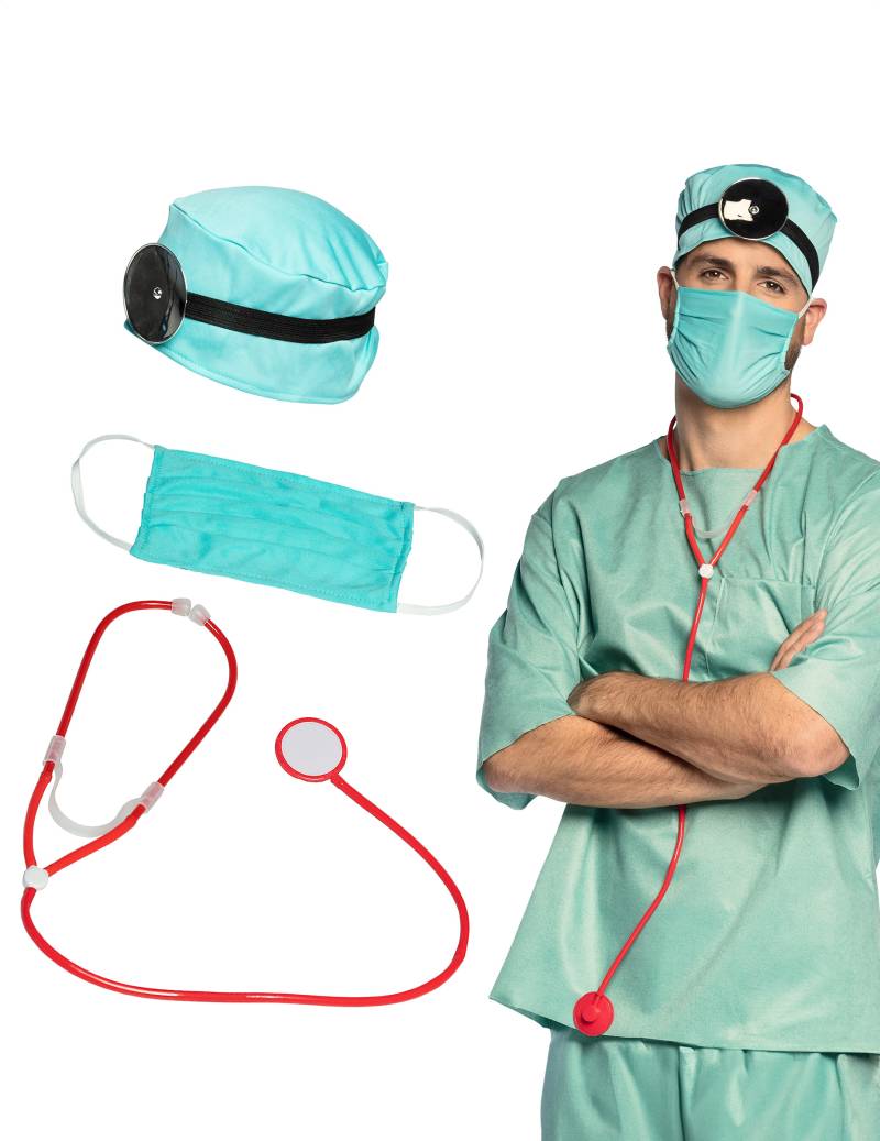 Arzt Doktor Zubehör Set für Erwachsene von BOLAND BV