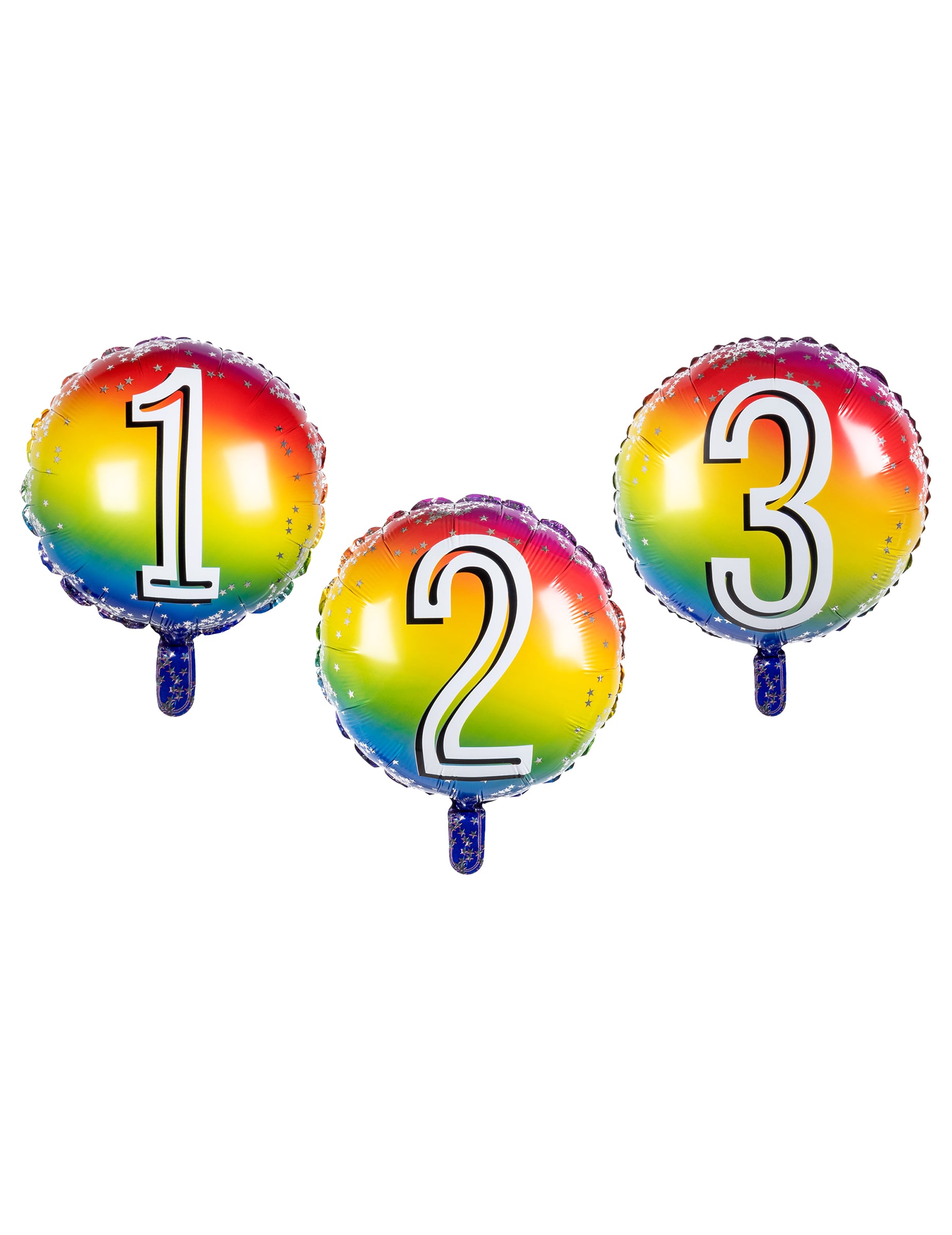 Bunter Zahlenballon 45 cm Aluminiumballon Heliumgeburtstag Bunter Zahlenballon 45 cm Aluminiumballon Heliumgeburtstag von BOLAND BV