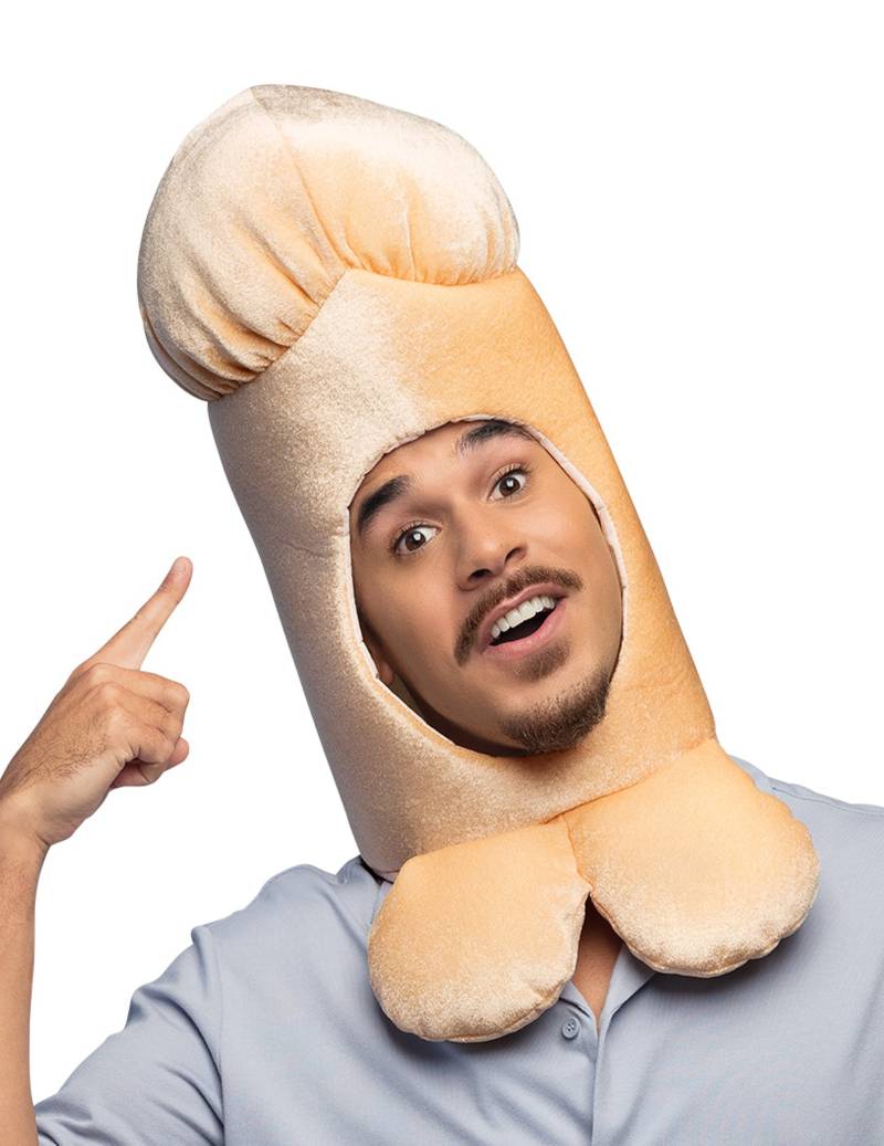 Chapeau Zizi Humor Hut für Erwachsene - Lustiges Kostüm Accessoires für JGA, Karneval + Mottoparty von BOLAND BV