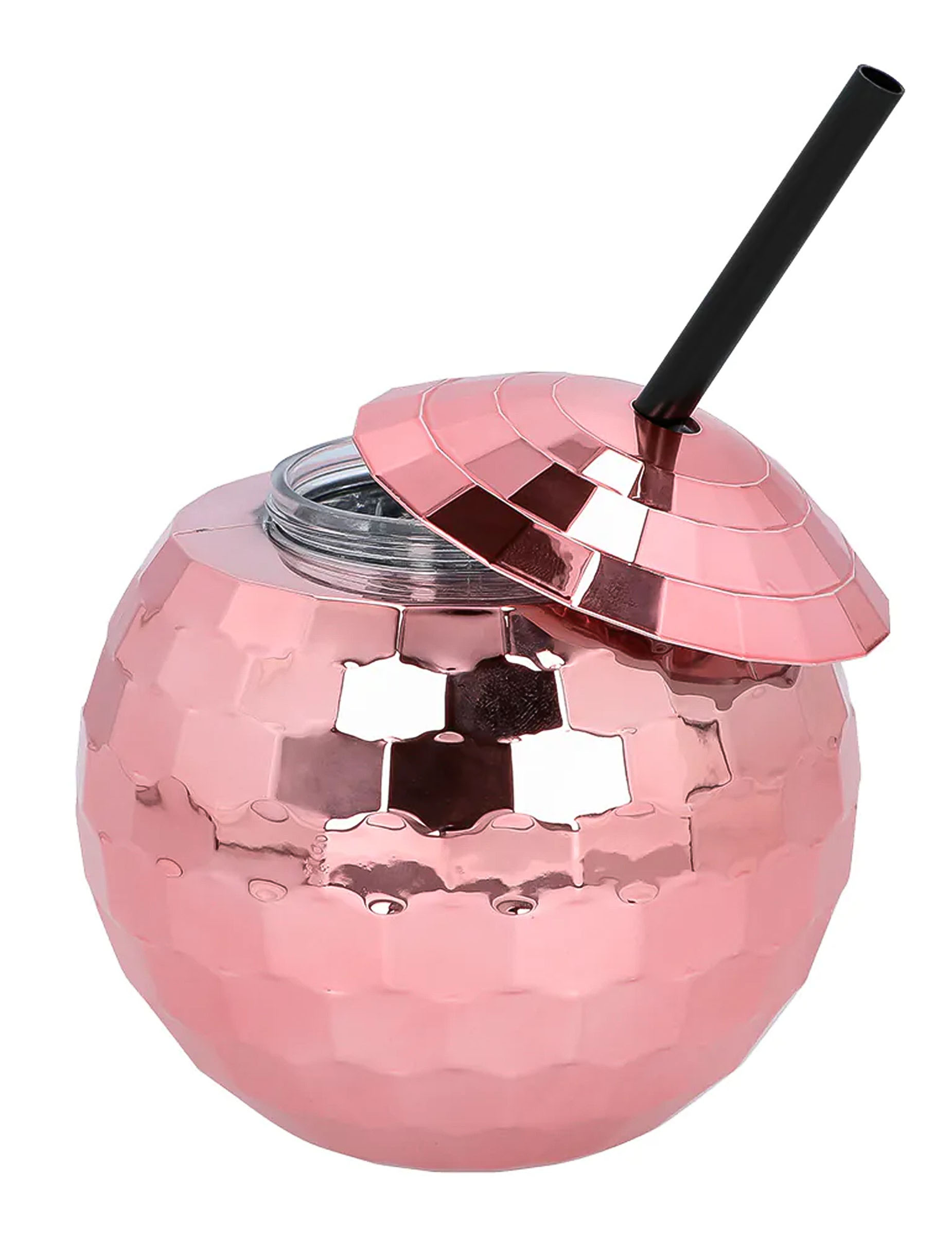 Disco Ball Becher 650 ml rose Disco Ball Becher 650 ml rose von BOLAND BV