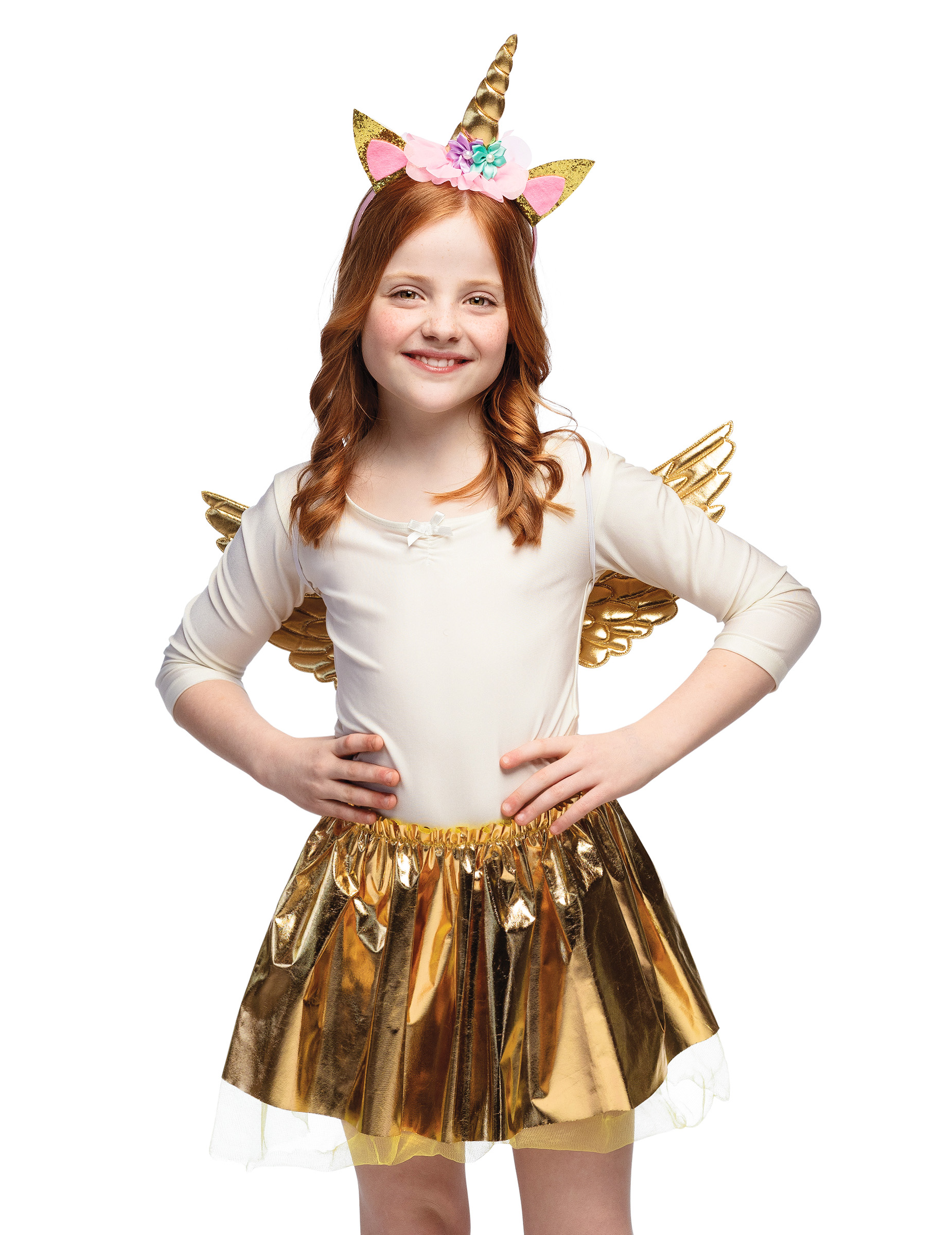 Einhorn Set für Kinder gold Einhorn Set für Kinder gold von BOLAND BV