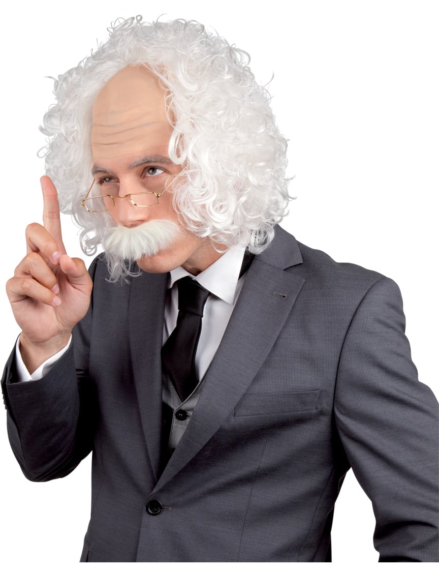 Einstein Perücke für Erwachsene Einstein Perücke für Erwachsene von BOLAND BV