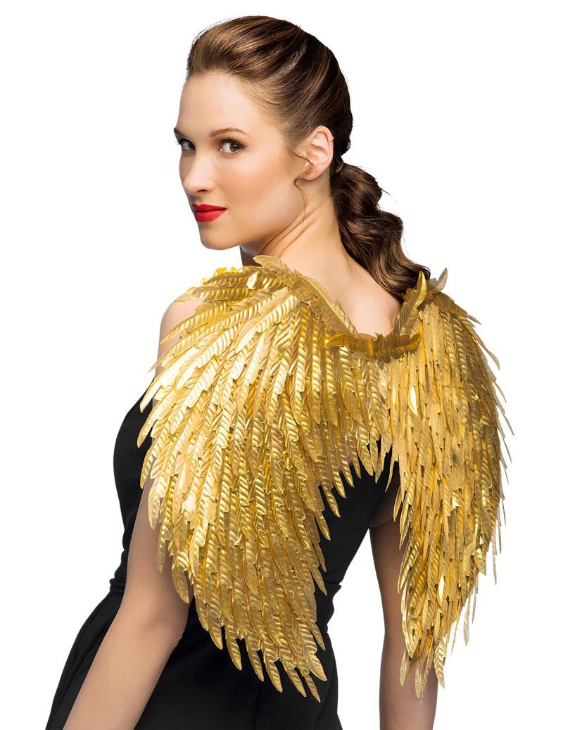 Engelsflügel Gold Glamour für Erwachsene gold von BOLAND BV