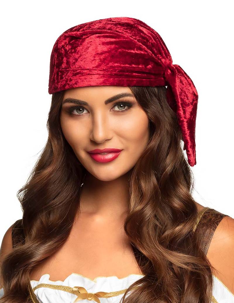 Erwachsenen Piratentuch Accessoire rot von BOLAND BV