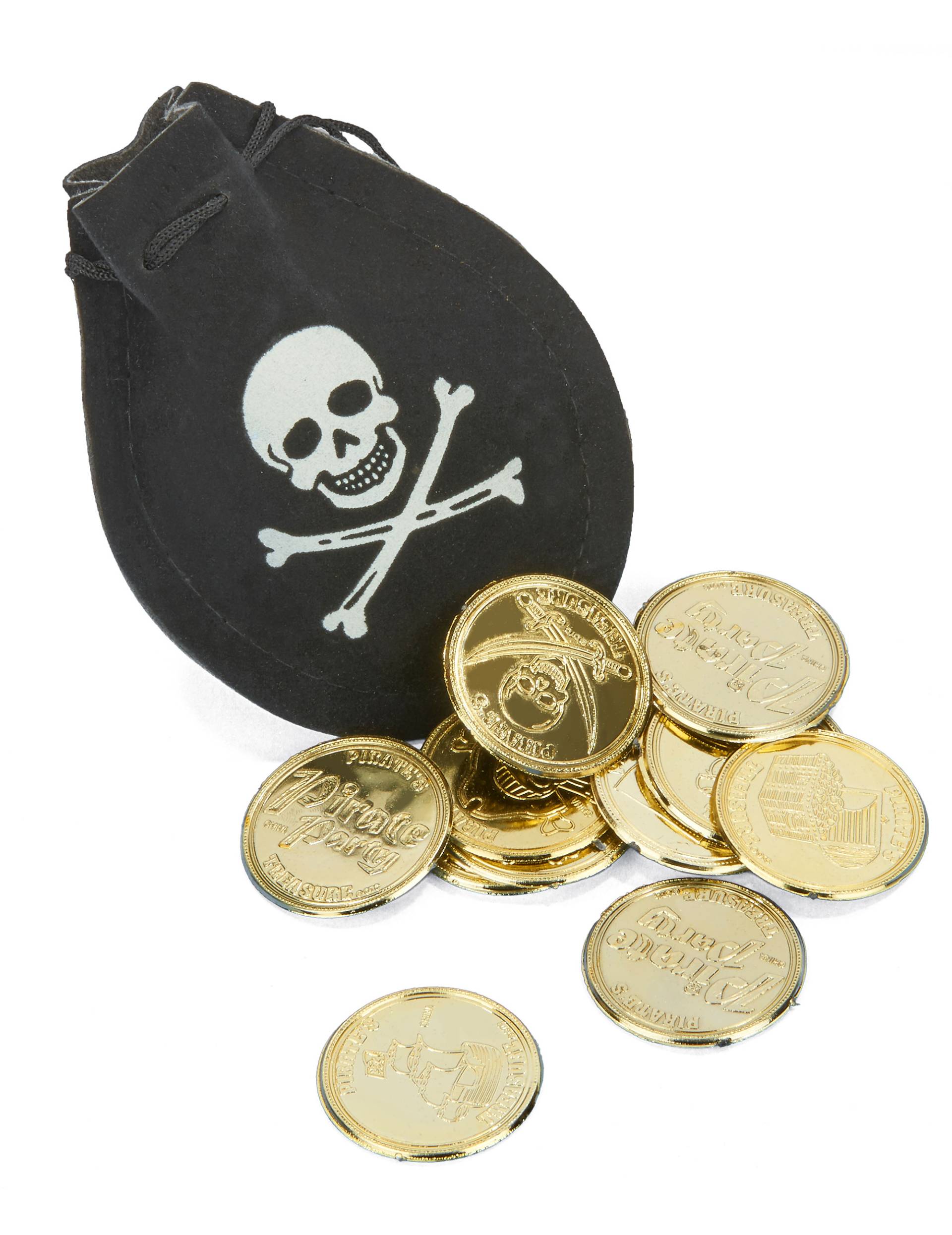 Geldbeutel Pirat in Schwarz von BOLAND BV