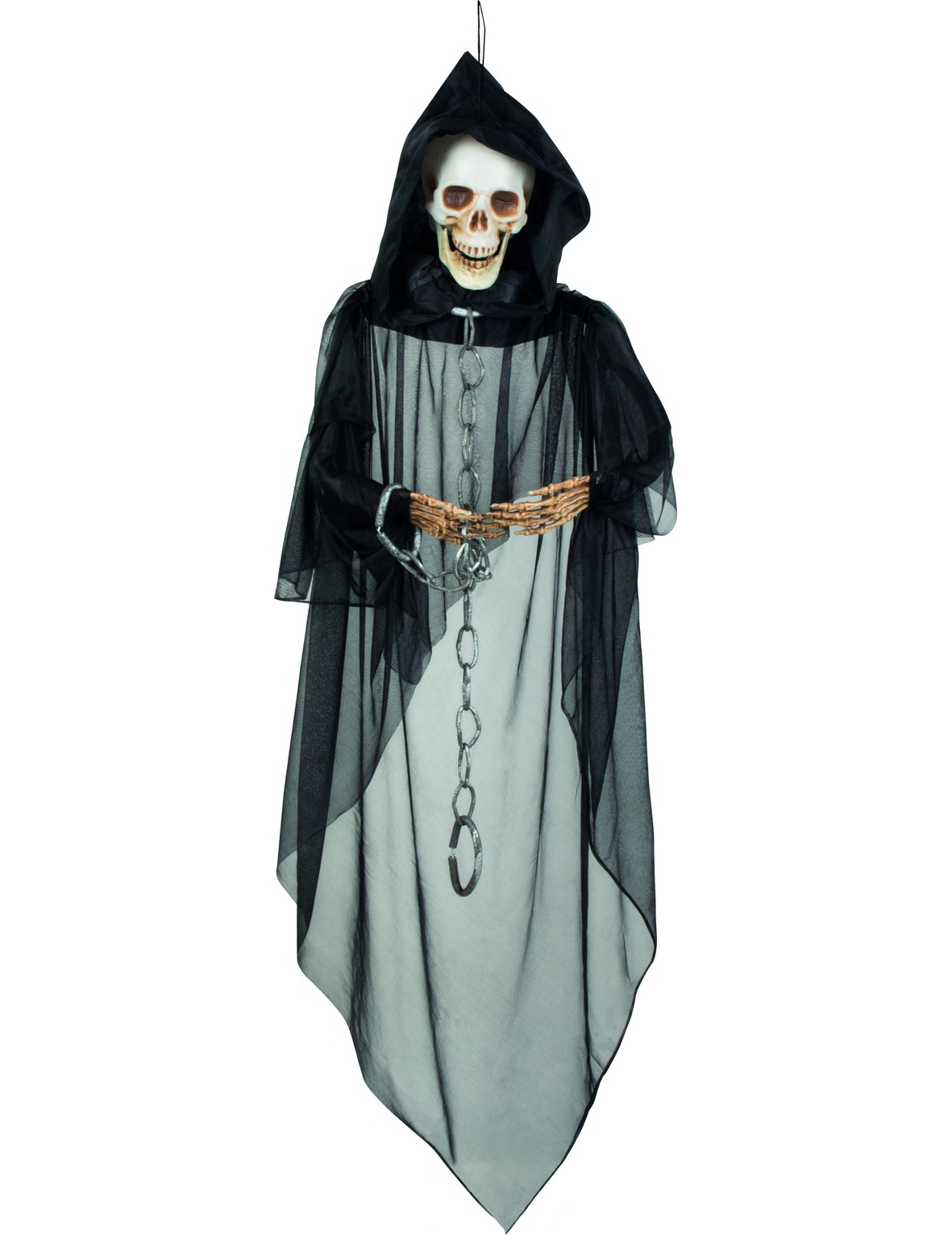 Gruseliger Skelett-Gefangener Halloween-Hängedeko schwarz-beige 150cm Gruseliger Skelett-Gefangener Halloween-Hängedeko schwarz-beige 150cm von BOLAND BV