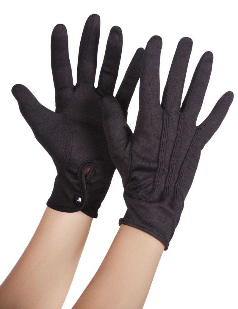 Handschuhe kurz schwarz von WIDMANN