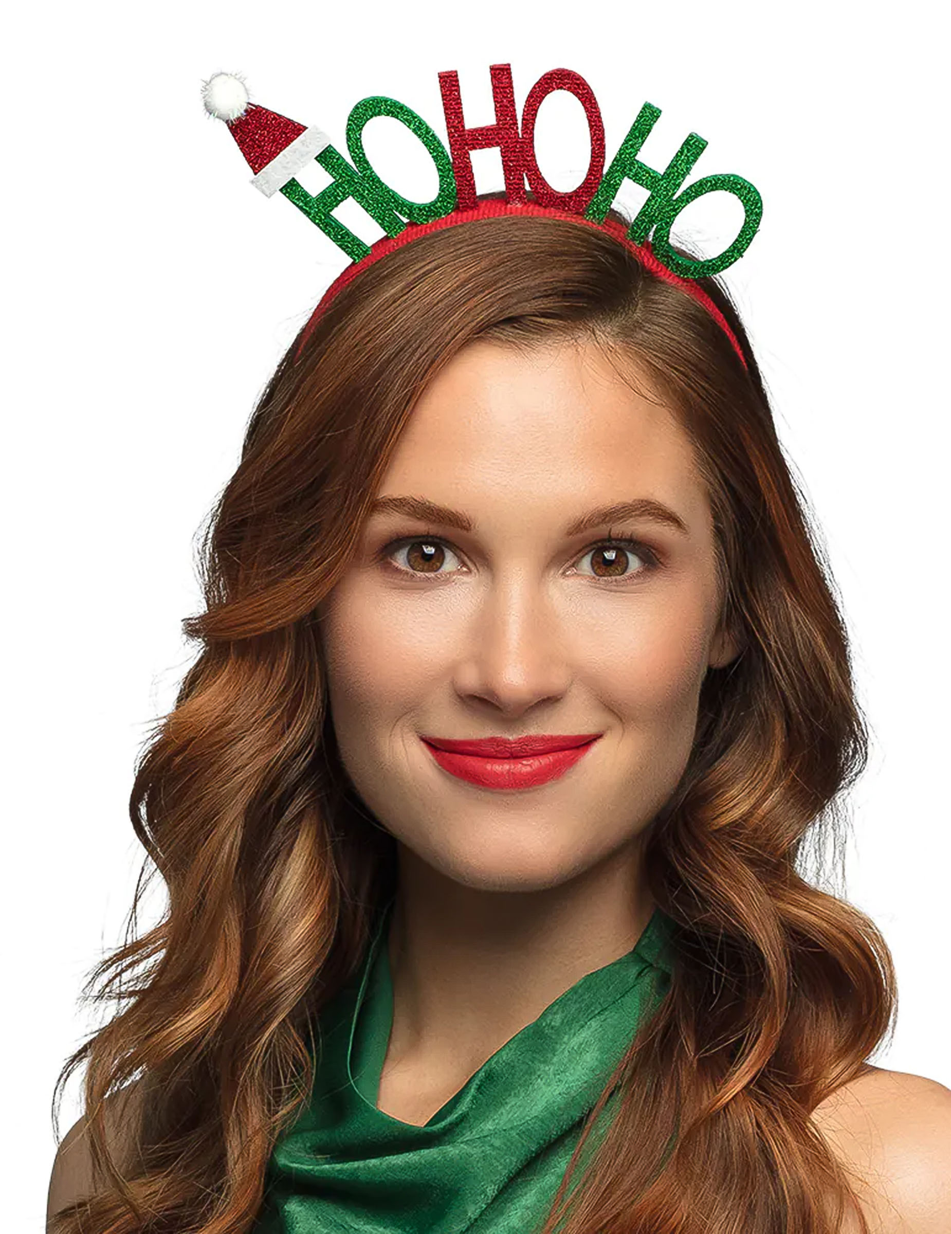 Ho Ho Ho Weihnachtsstirnband für Erwachsene von BOLAND BV