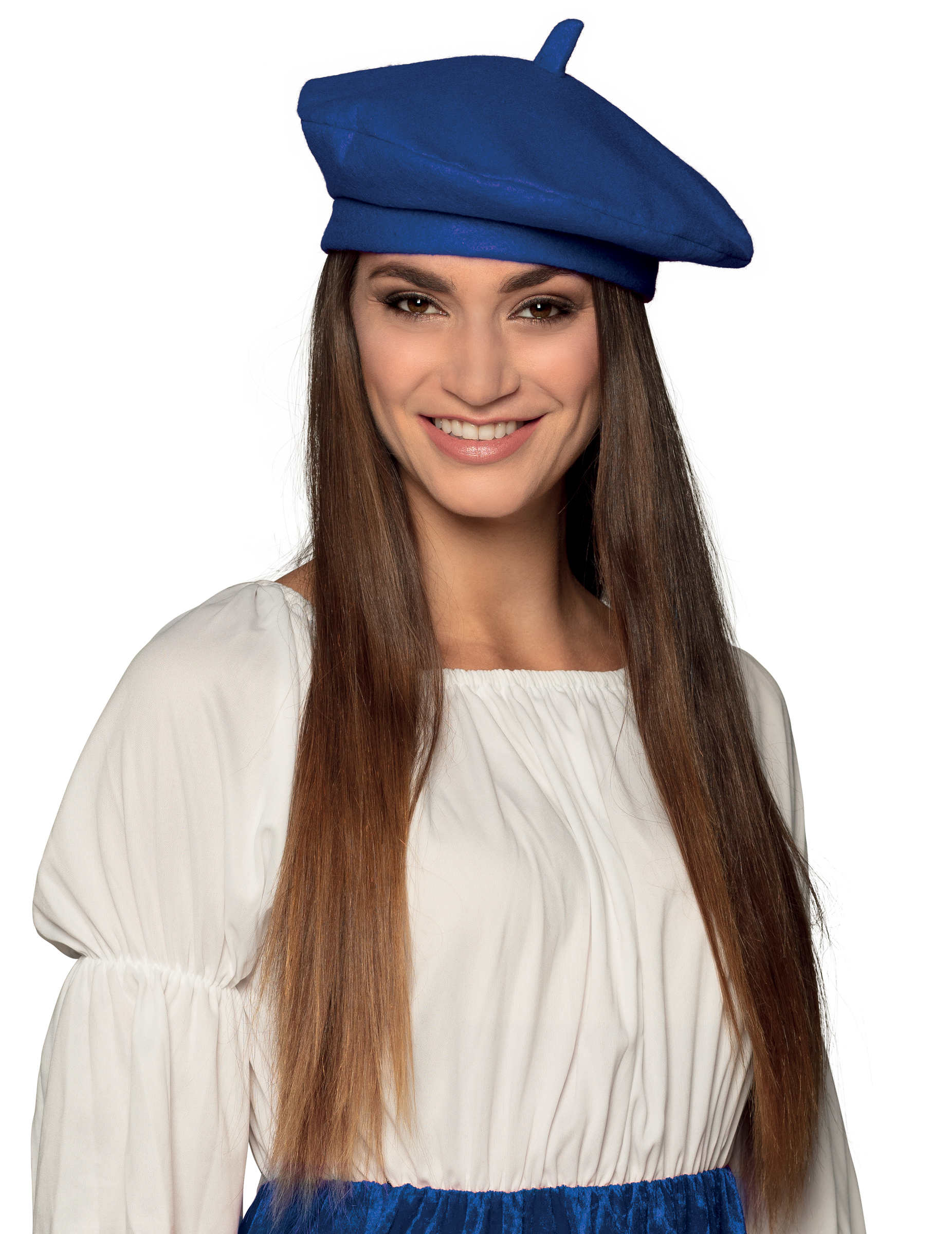 Hübsche Baskenmütze für Erwachsene blau Hübsche Baskenmütze für Erwachsene blau von BOLAND BV
