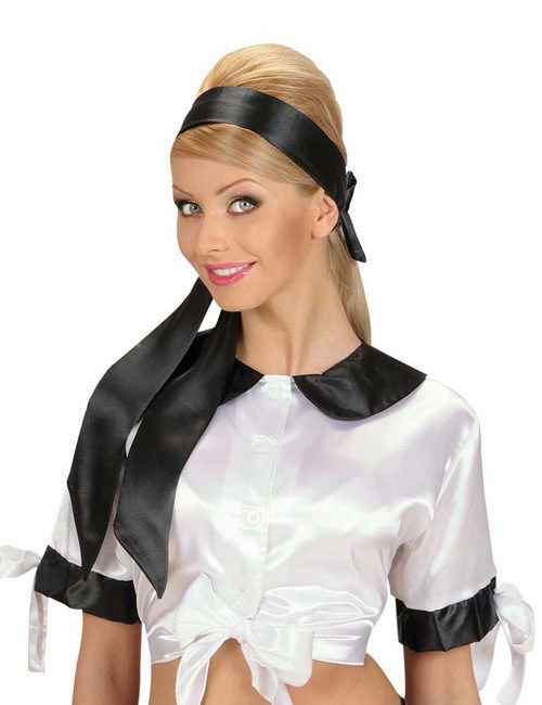 Satin-Kopftuch-Hüfttuch zum Knoten schwarz Satin-Kopftuch-Hüfttuch zum Knoten schwarz von WIDMANN