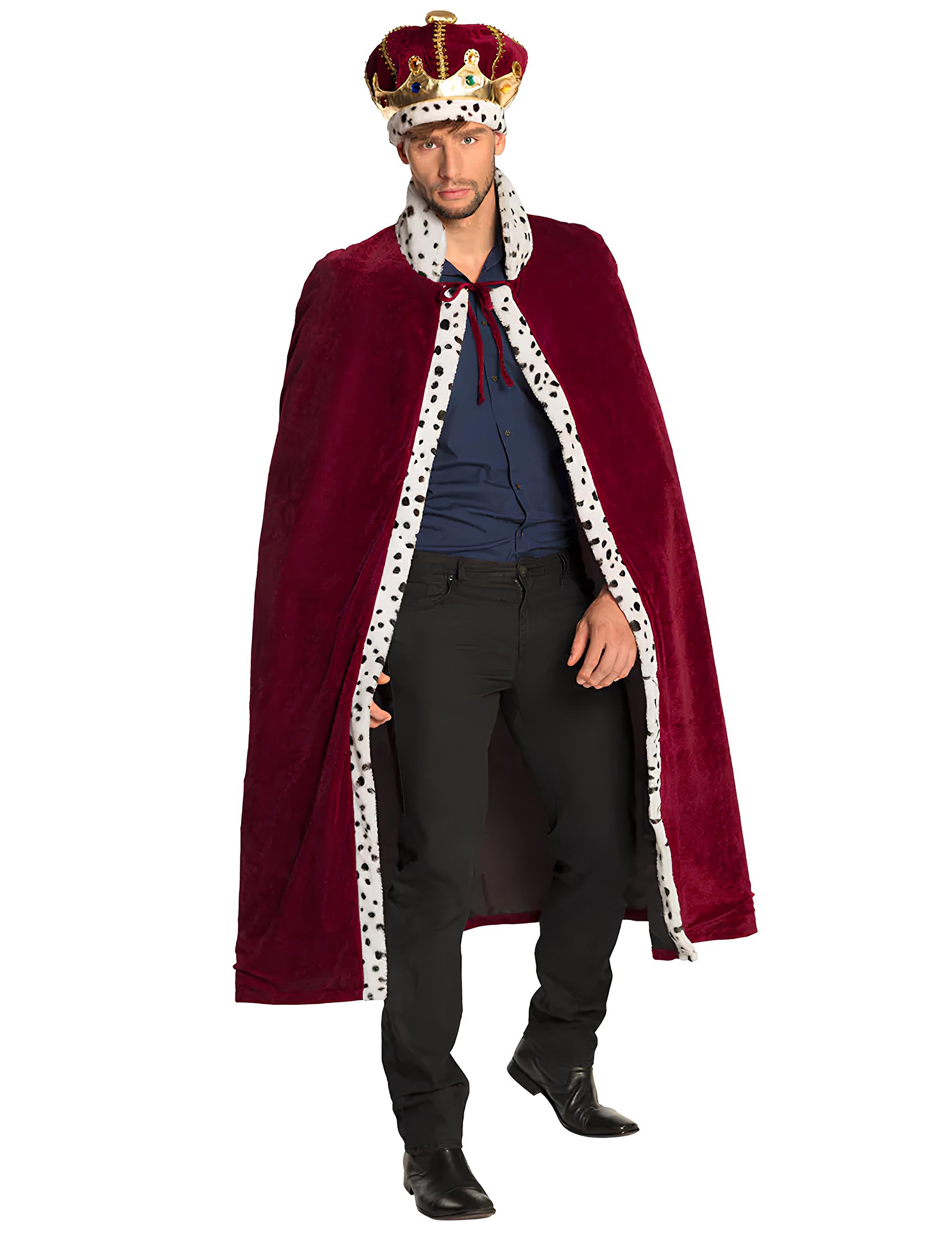 Königs-Accessoire-Set für Erwachsene bordeaux Königs-Accessoire-Set für Erwachsene bordeaux von BOLAND BV
