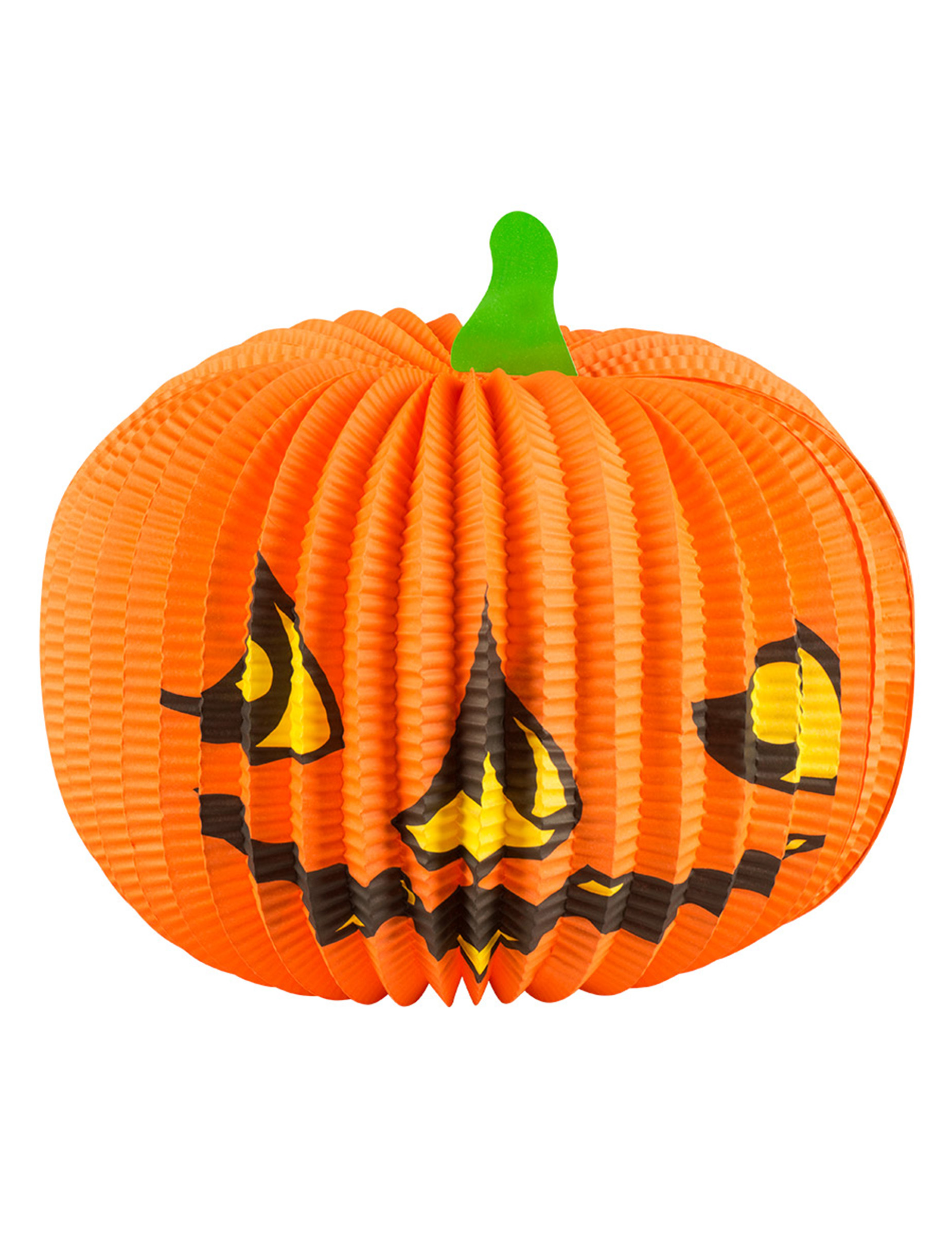 Kürbis-Lampion Halloween-Deko orange-grün 36cm Kürbis-Lampion Halloween-Deko orange-grün 36cm von BOLAND BV