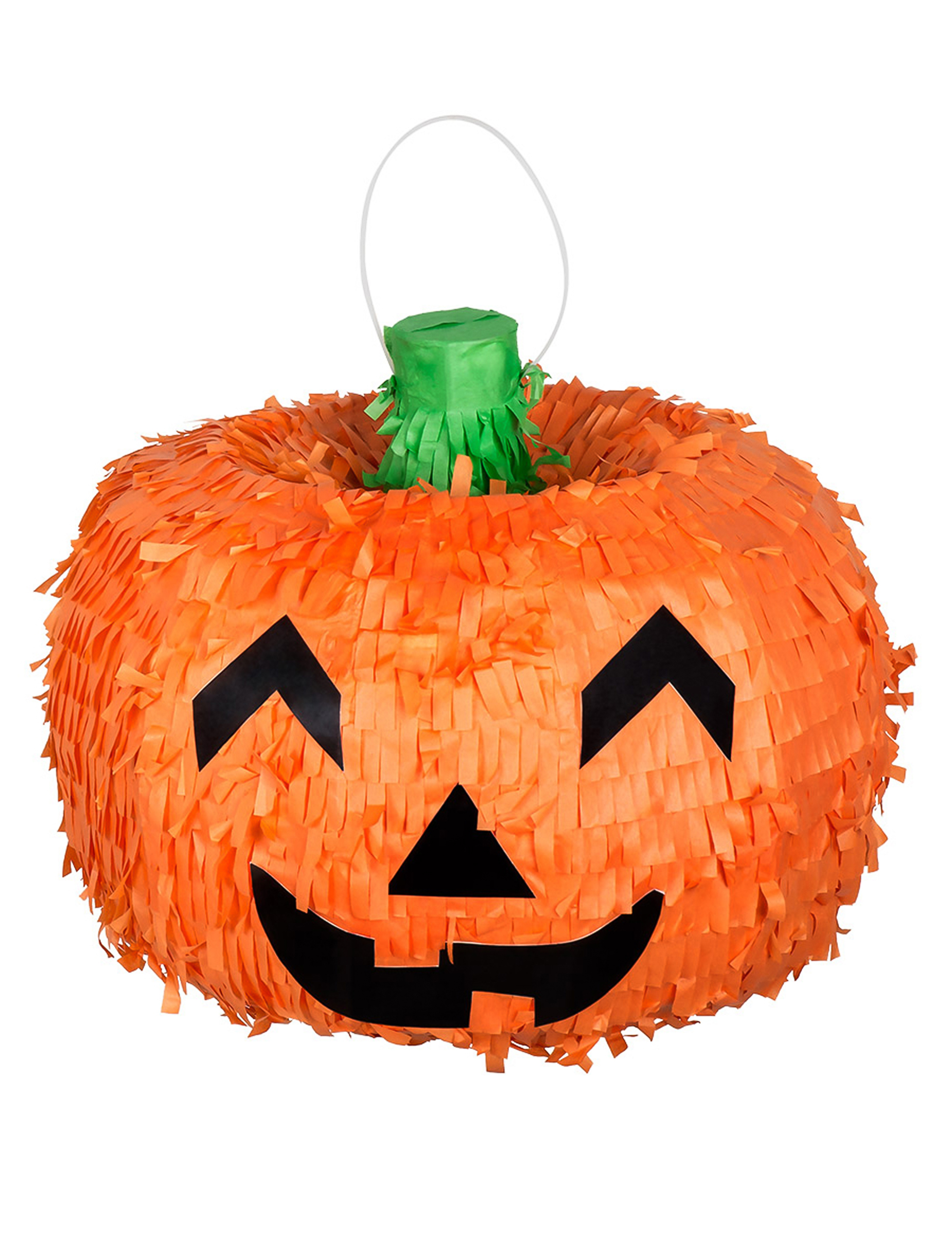 Kürbis Piñata Halloween Dekoration für Kinder orange 32cm Kürbis Piñata Halloween Dekoration für Kinder orange 32cm von BOLAND BV