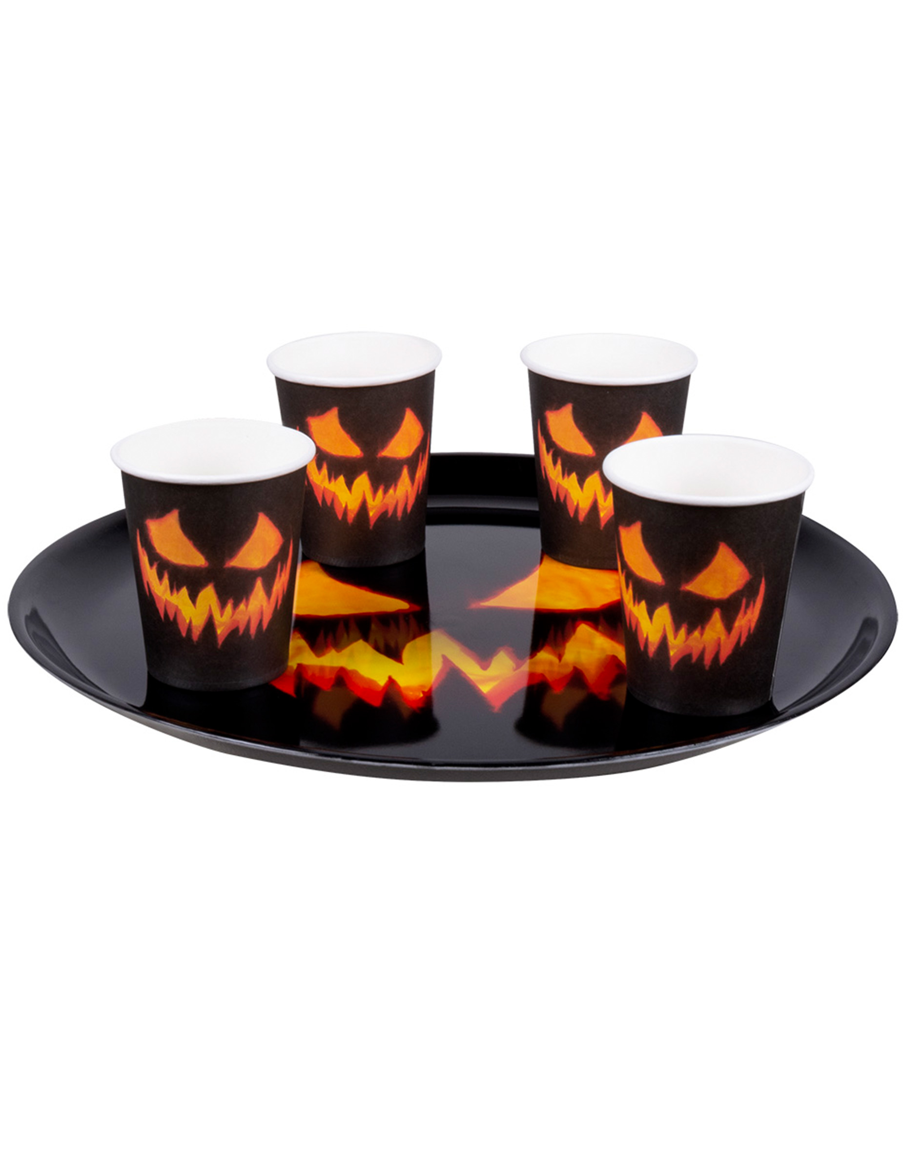 Kürbis-Tablett Halloween-Partydeko schwarz-orange 34,5 cm Kürbis-Tablett Halloween-Partydeko schwarz-orange 34,5 cm von BOLAND BV