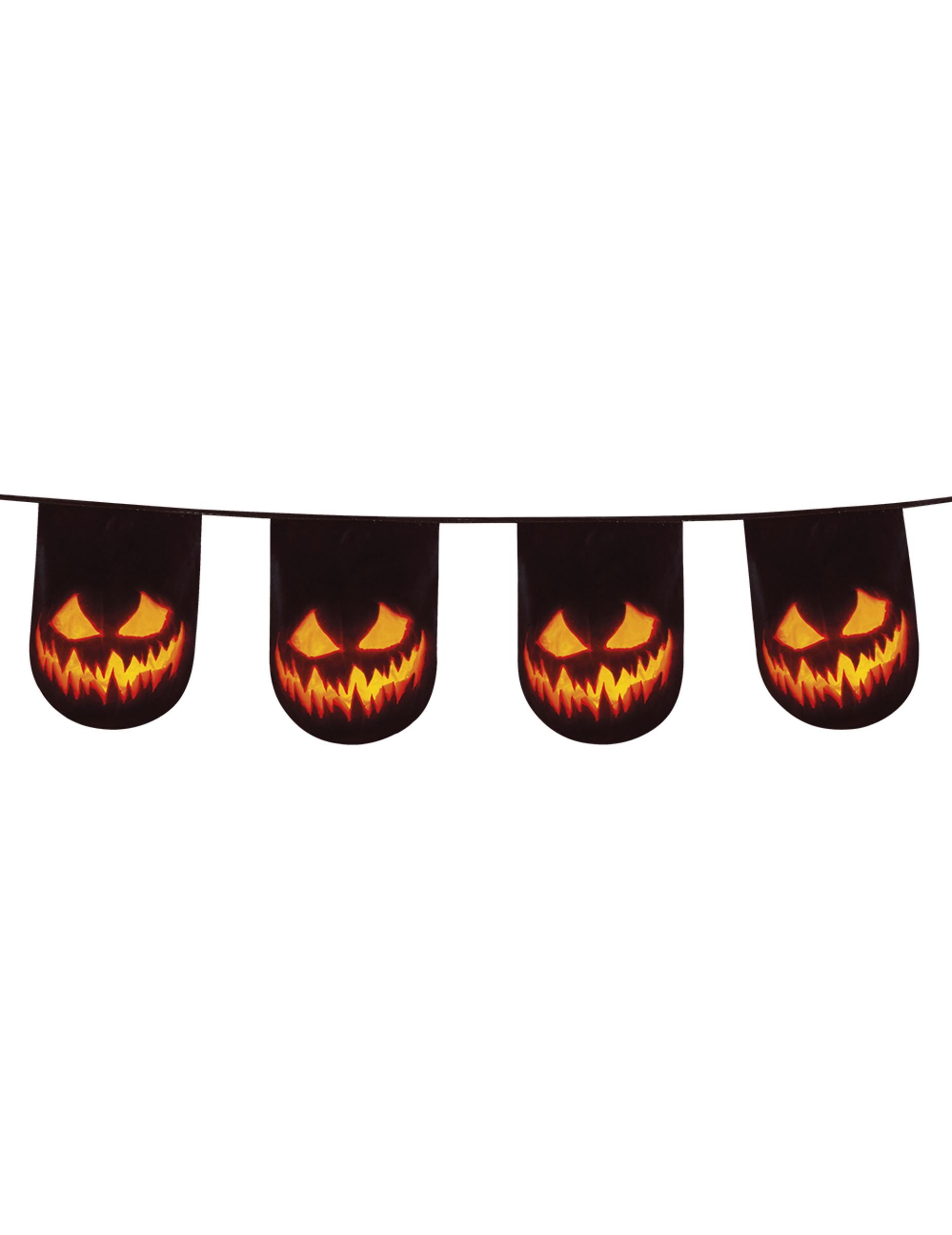 Kürbisgirlande Halloween-Dekoration schwarz-orange 6m Kürbisgirlande Halloween-Dekoration schwarz-orange 6m von BOLAND BV