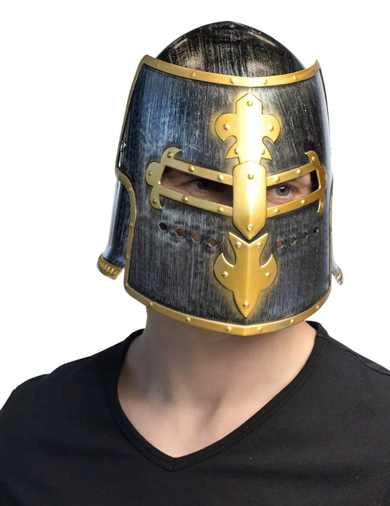 Mittelalter Ritter-Helm silber von BOLAND BV