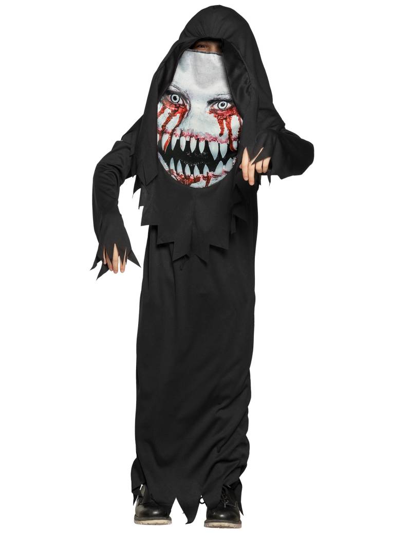 Monster-Kostüm für Kinder mit Maske Halloweenkostüm schwarz-weiss von BOLAND BV