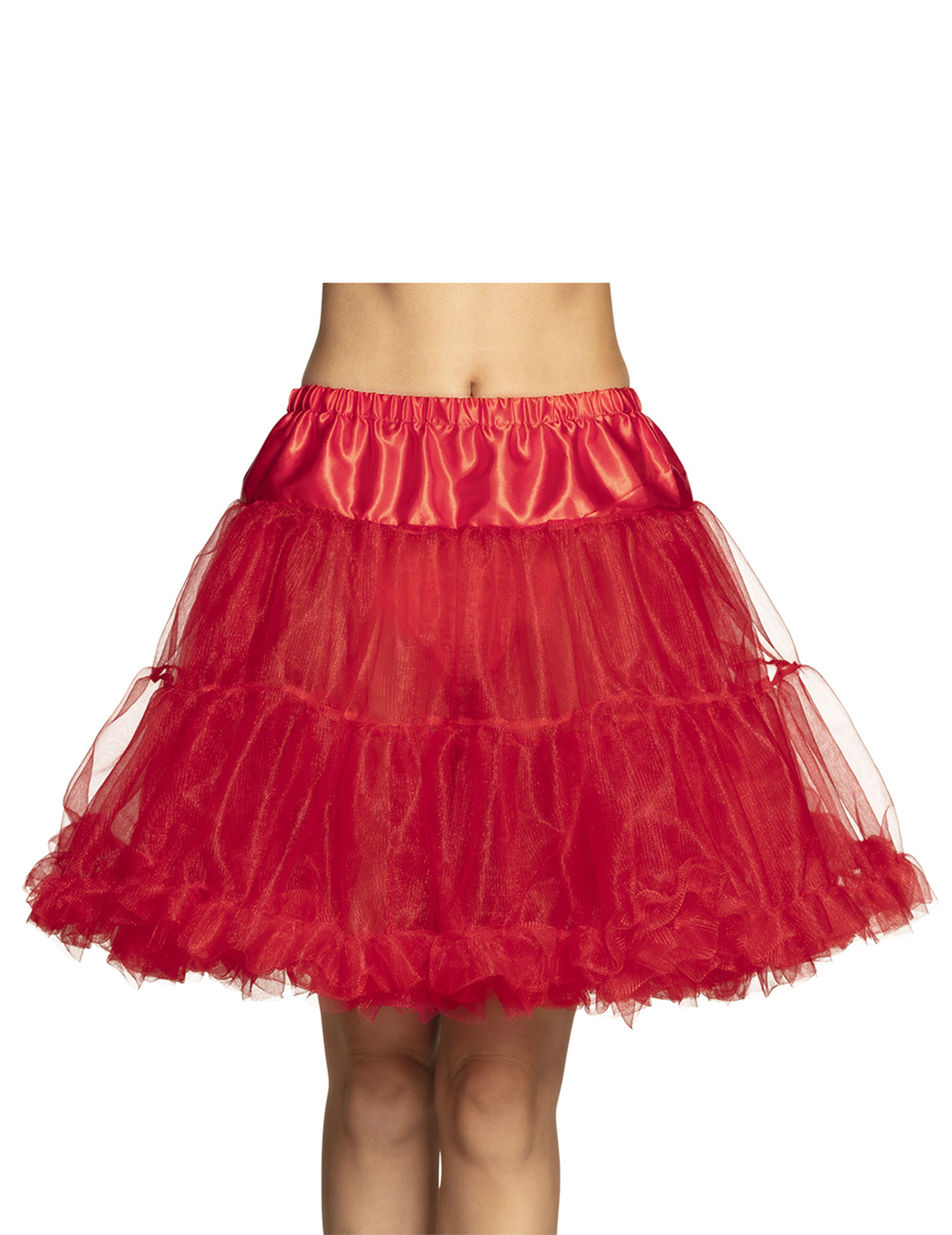 Petticoat für Damen Unterrock Accessoire rot von BOLAND BV