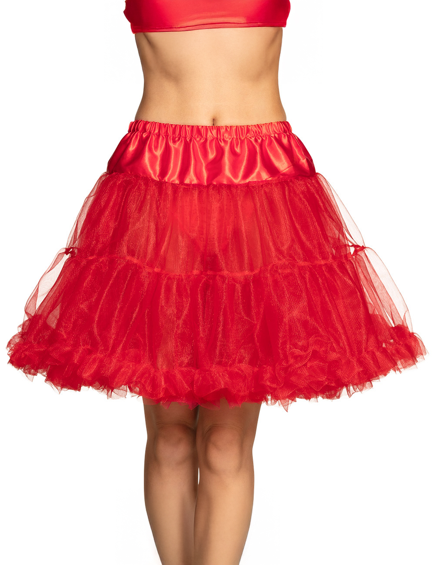 Petticoat für Damen Unterrock Accessoire rot von BOLAND BV