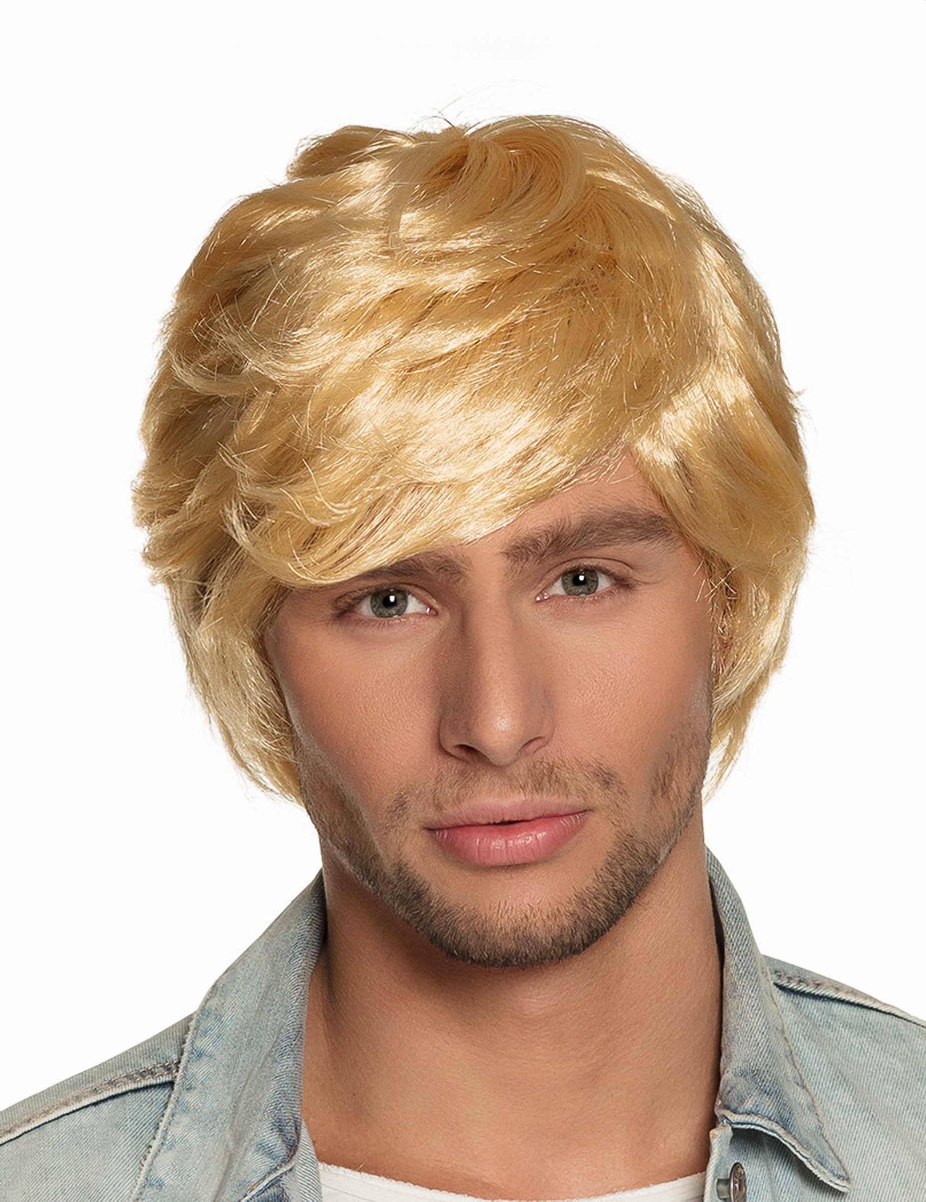 Retro-Perücke für Herren blond Retro-Perücke für Herren blond von BOLAND BV