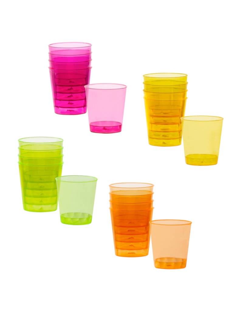 Shot-Gläser 20 Stück bunt von BOLAND BV