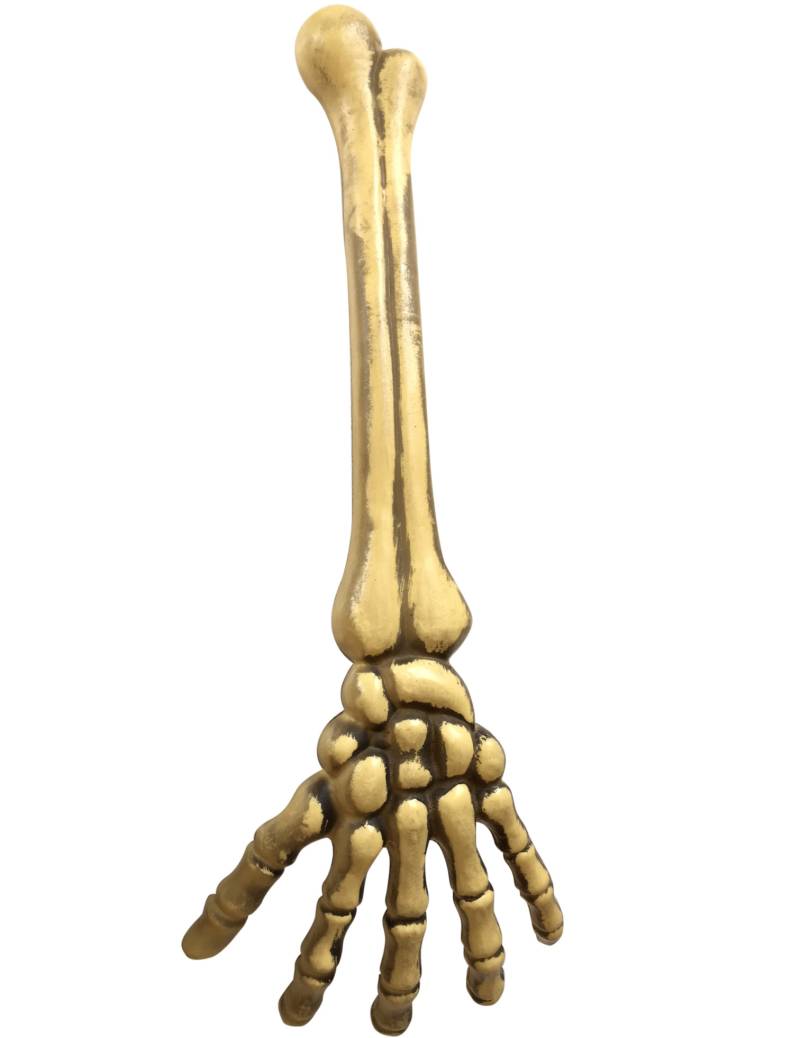 Skelett-Arm Halloween-Deko beige 46cm von BOLAND BV