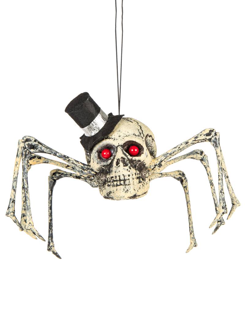 Skelett-Spinne Halloween-Deko 23 x 30 cm von BOLAND BV