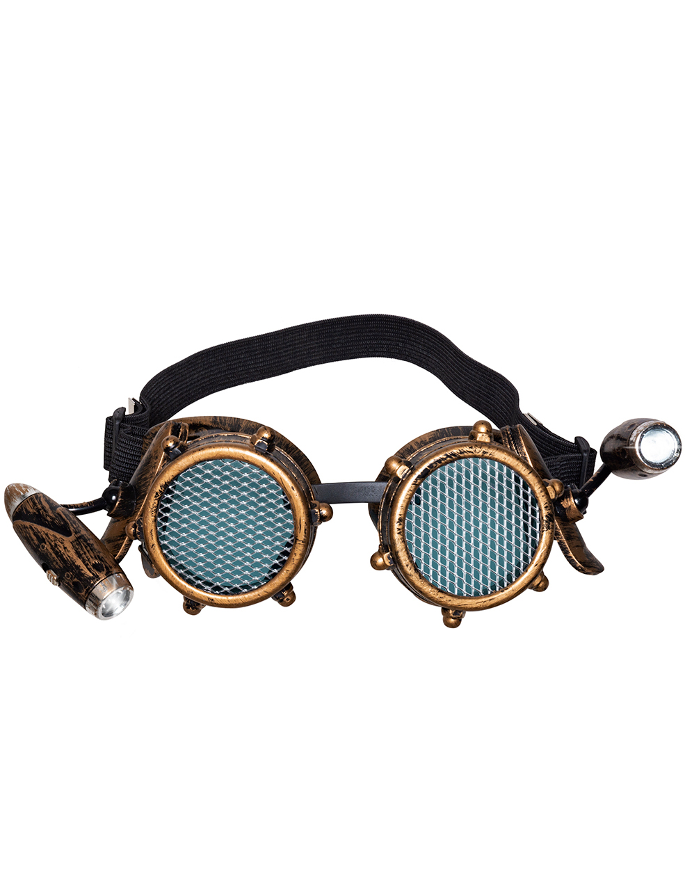 Stylische Steampunk-Brille für Erwachsene braun-schwarz Stylische Steampunk-Brille für Erwachsene braun-schwarz von BOLAND BV