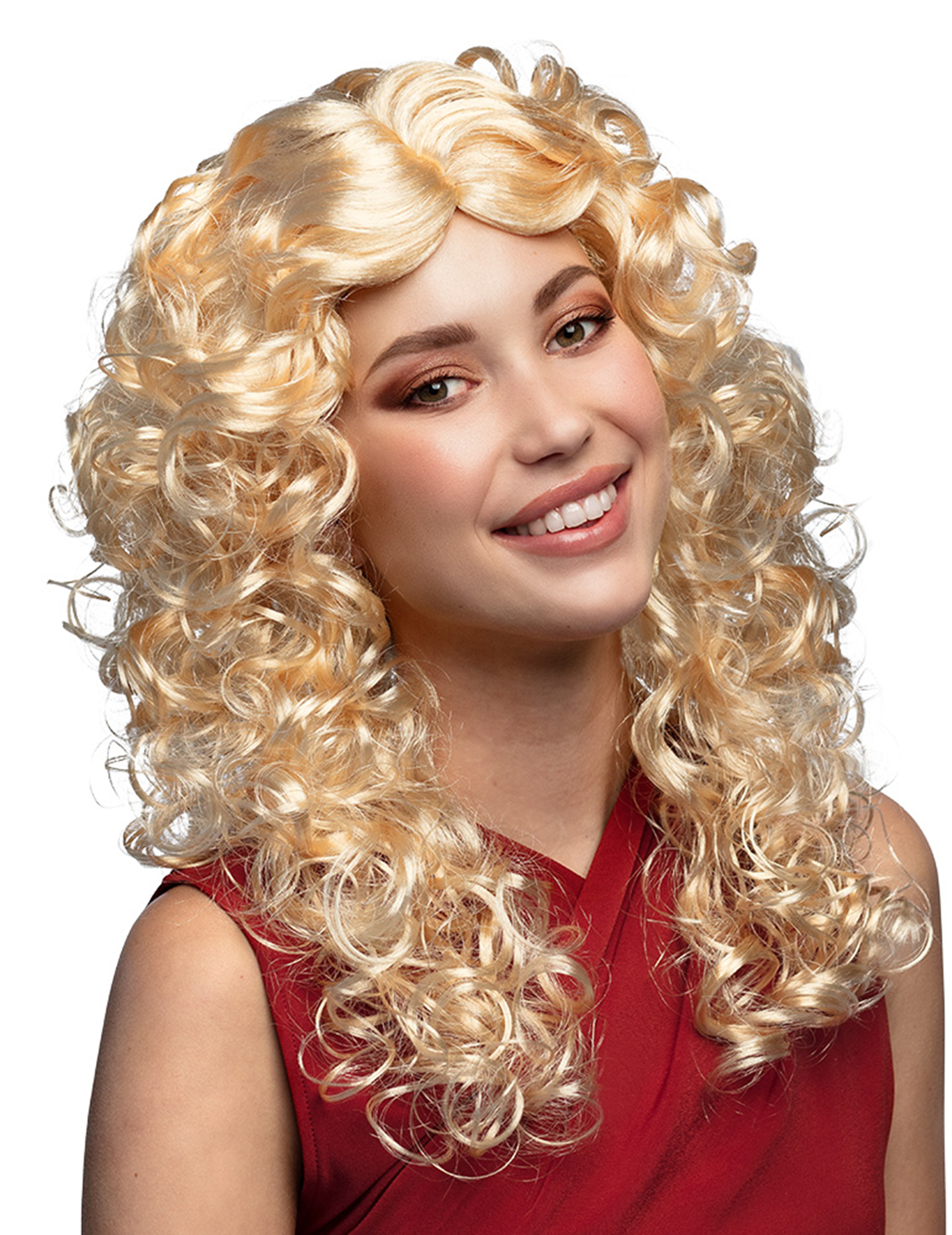 Süße Lockenperücke für Damen blond Süße Lockenperücke für Damen blond von BOLAND BV