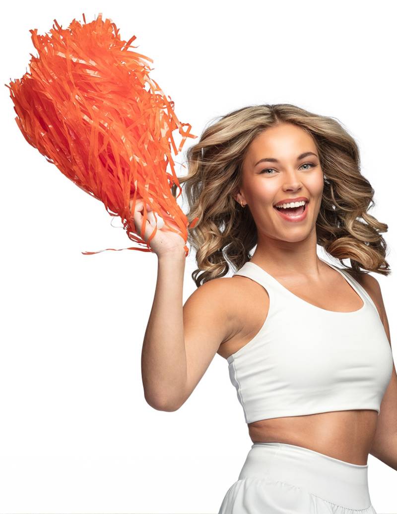 Supporter Pompon Orange von BOLAND BV