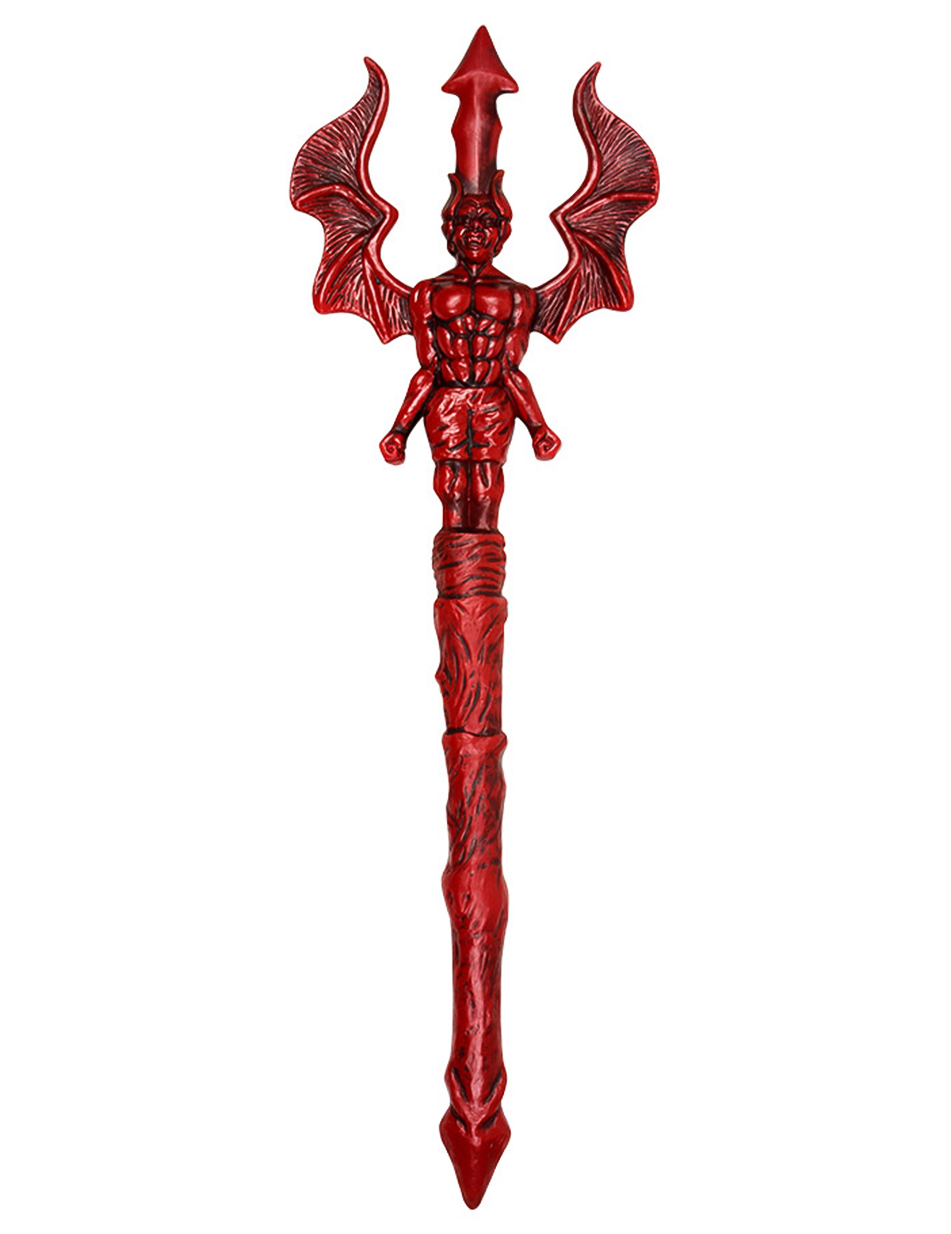 Teufelsgabel Dreizack rot 68cm Teufelsgabel Dreizack rot 68cm von ATOSA